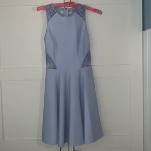 Ted Baker skater dress sz 0 lace back